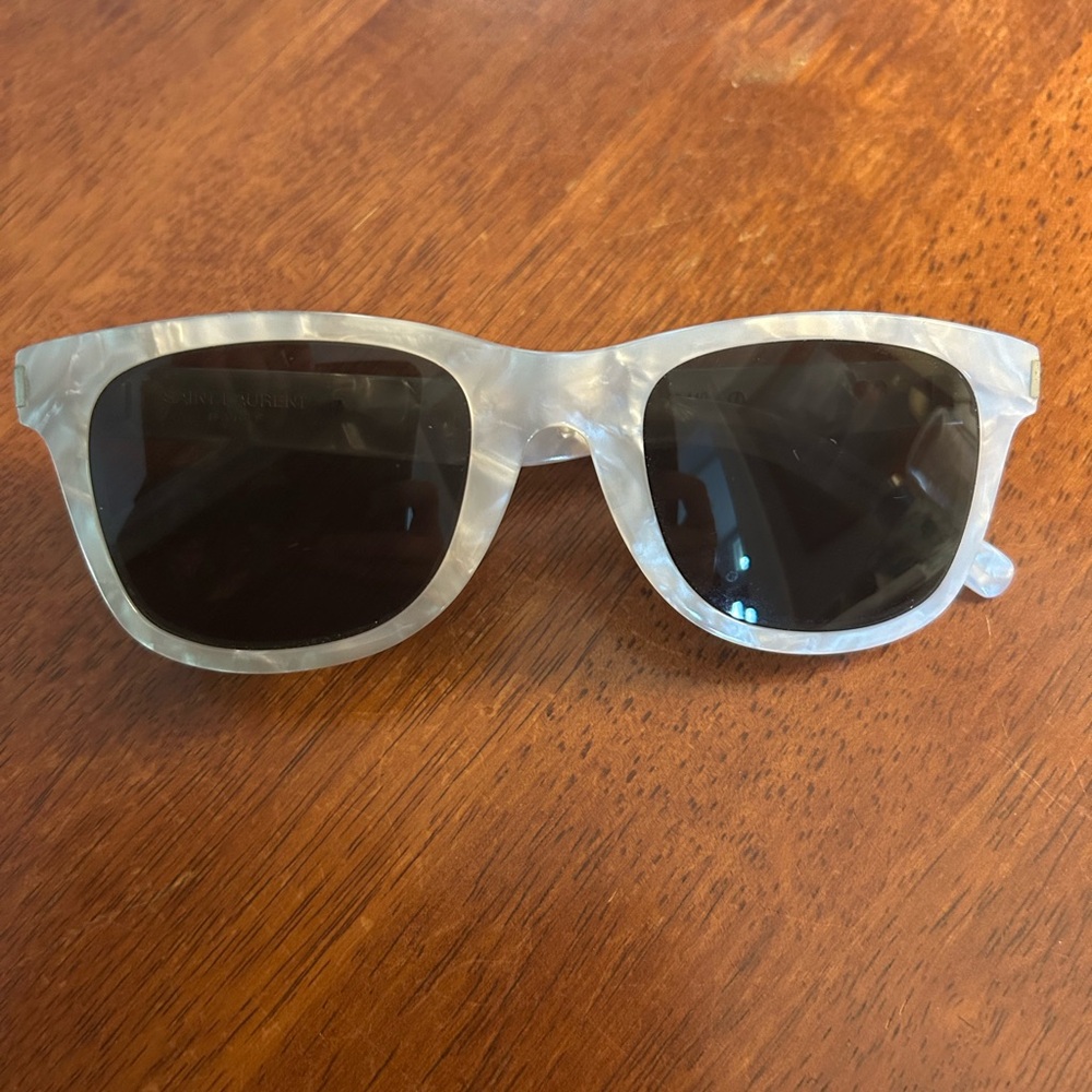 Stylish Pearl White Sunglasses